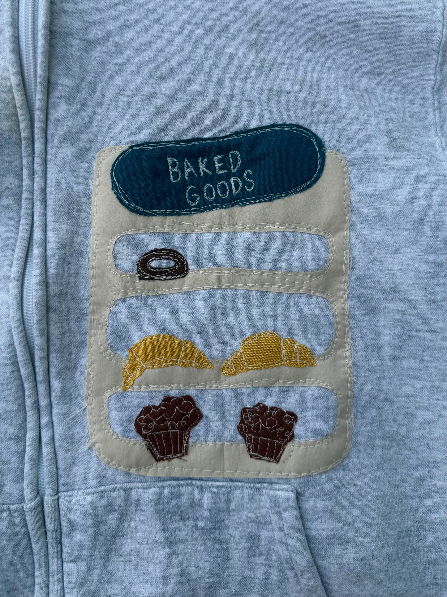 Coffee shop zip-up(M/L)