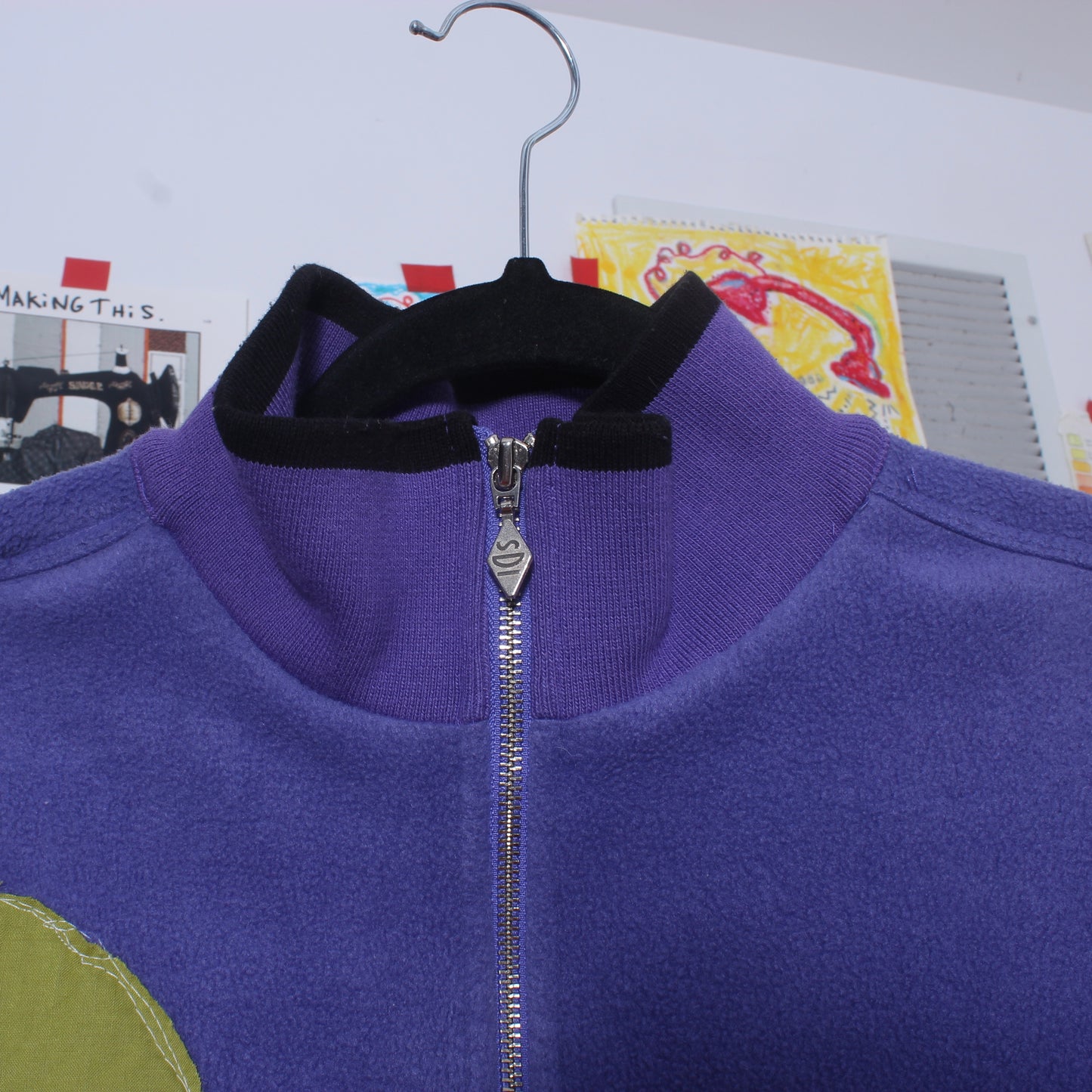 Jumbo flower fleece(Large)