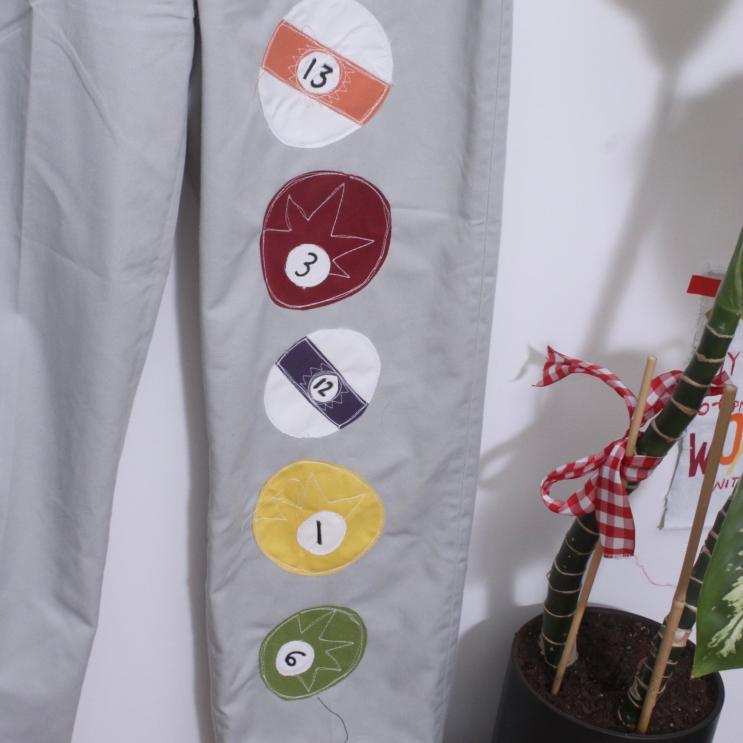 Billiard ball trousers(30x30)