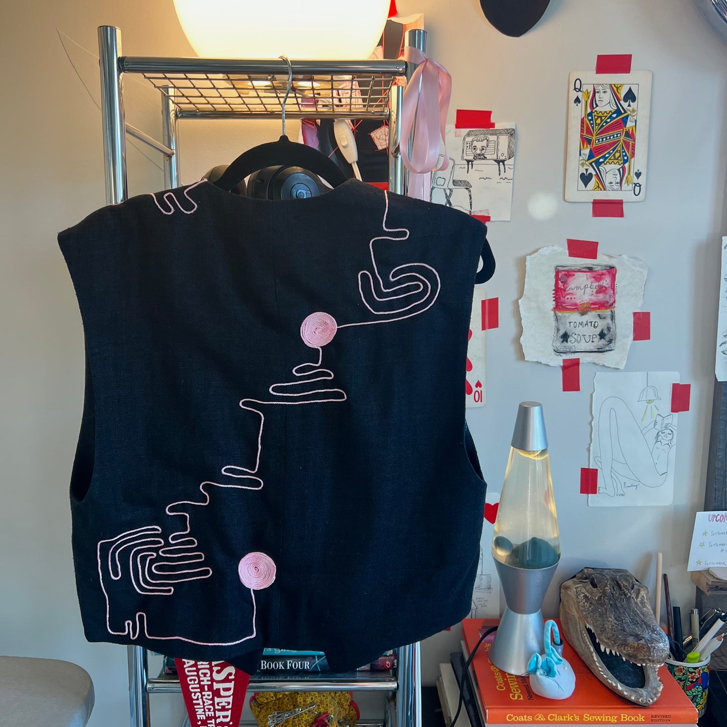 Silly string vest(M)