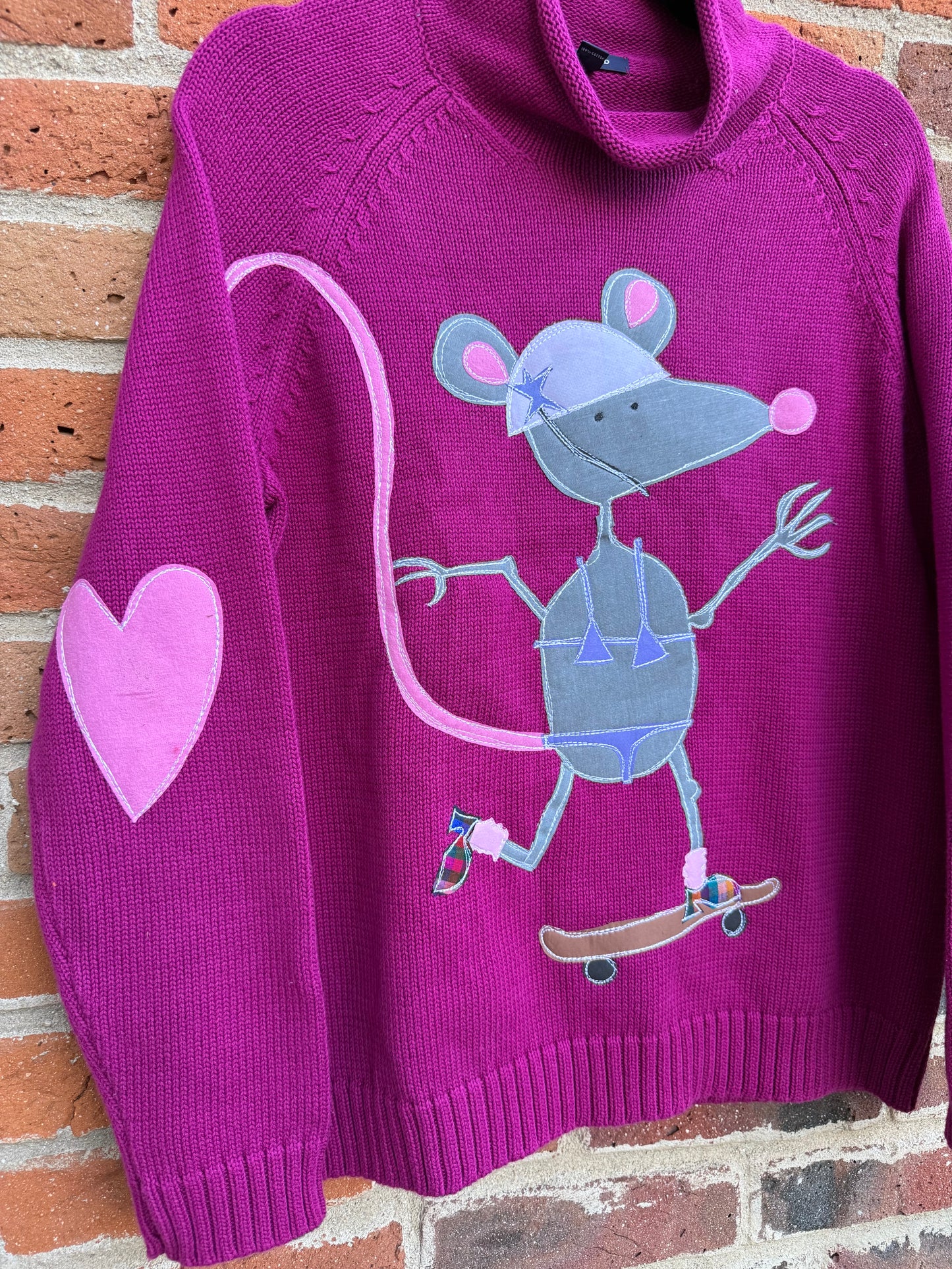 Sk8r Rat cowl neck(large)