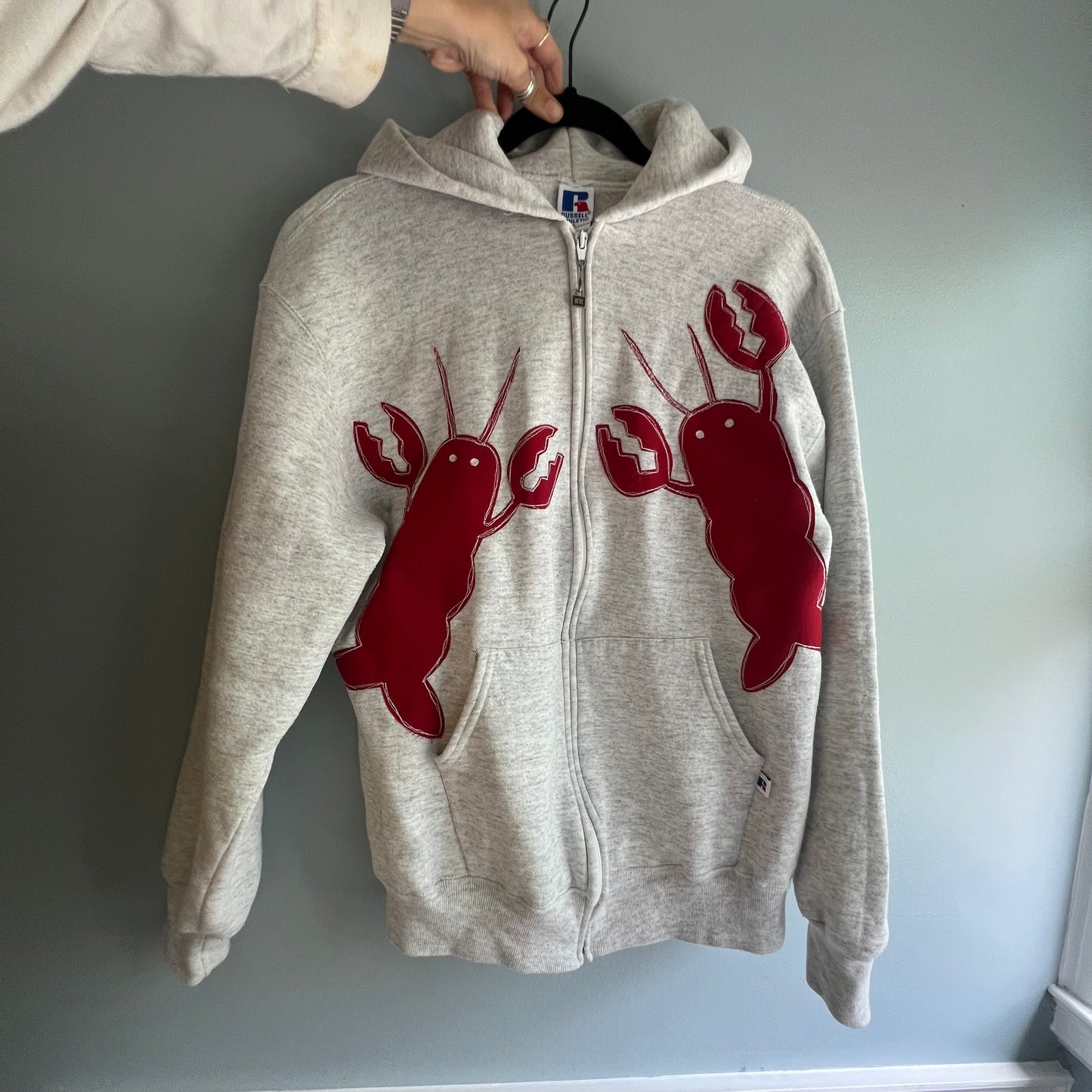 Lobster x2 zip up(M/L)