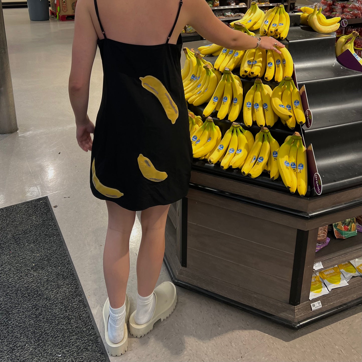 Banana mini dress(XS)