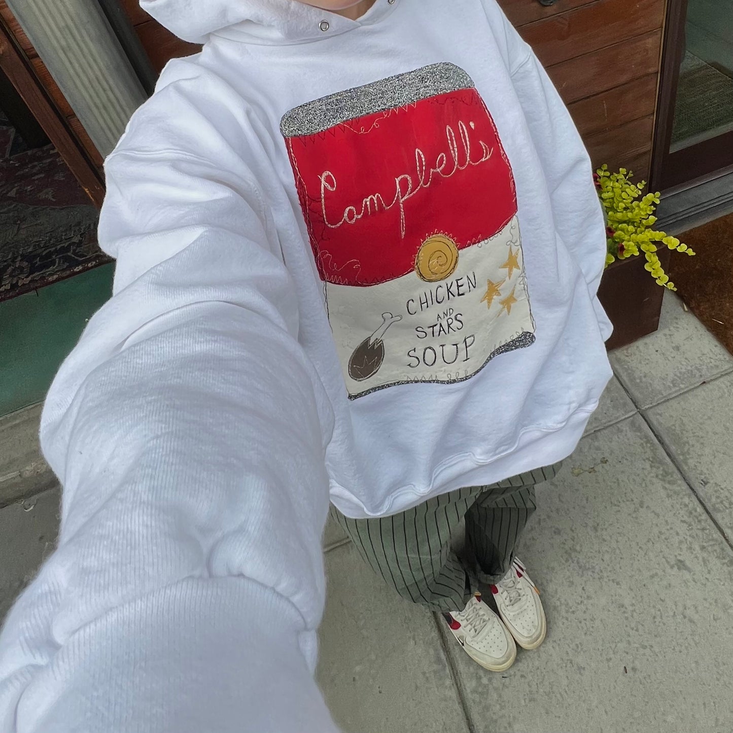 Campbell’s Chicken & stars hoodie(large)