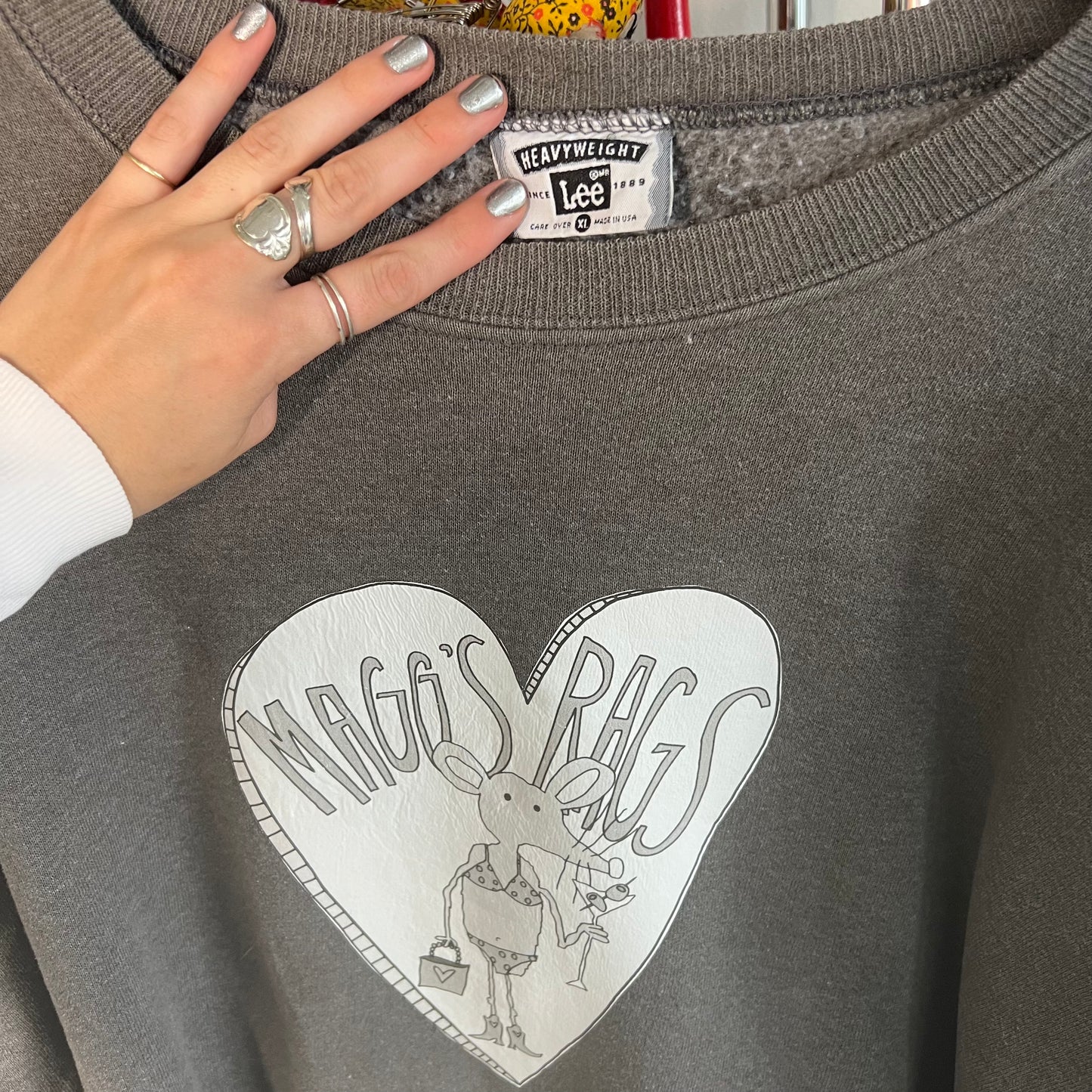 Magg’s Rats Graphic crew(XL) - Magg's Rags