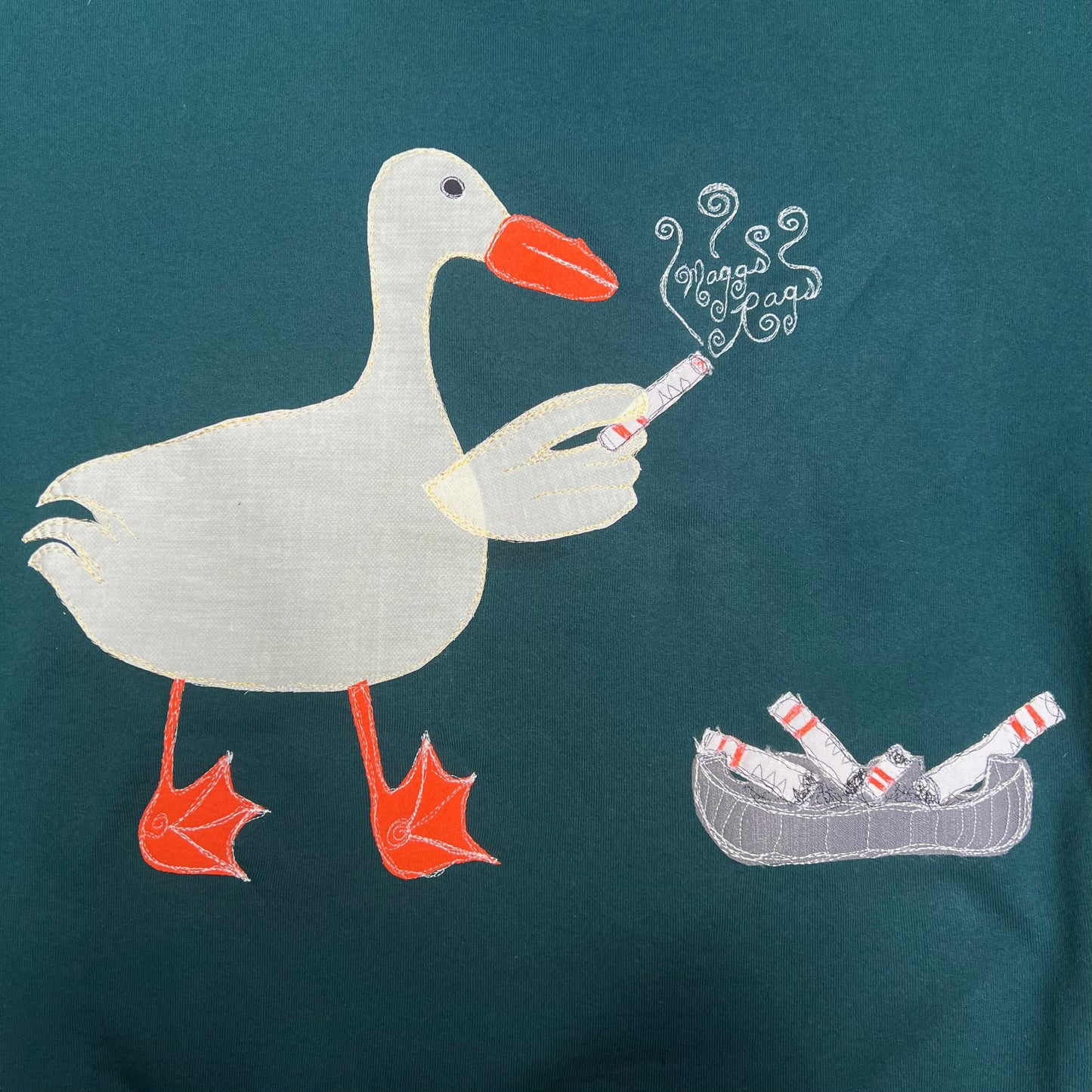 Cigarette duck, cigarette butt crew(3XL)