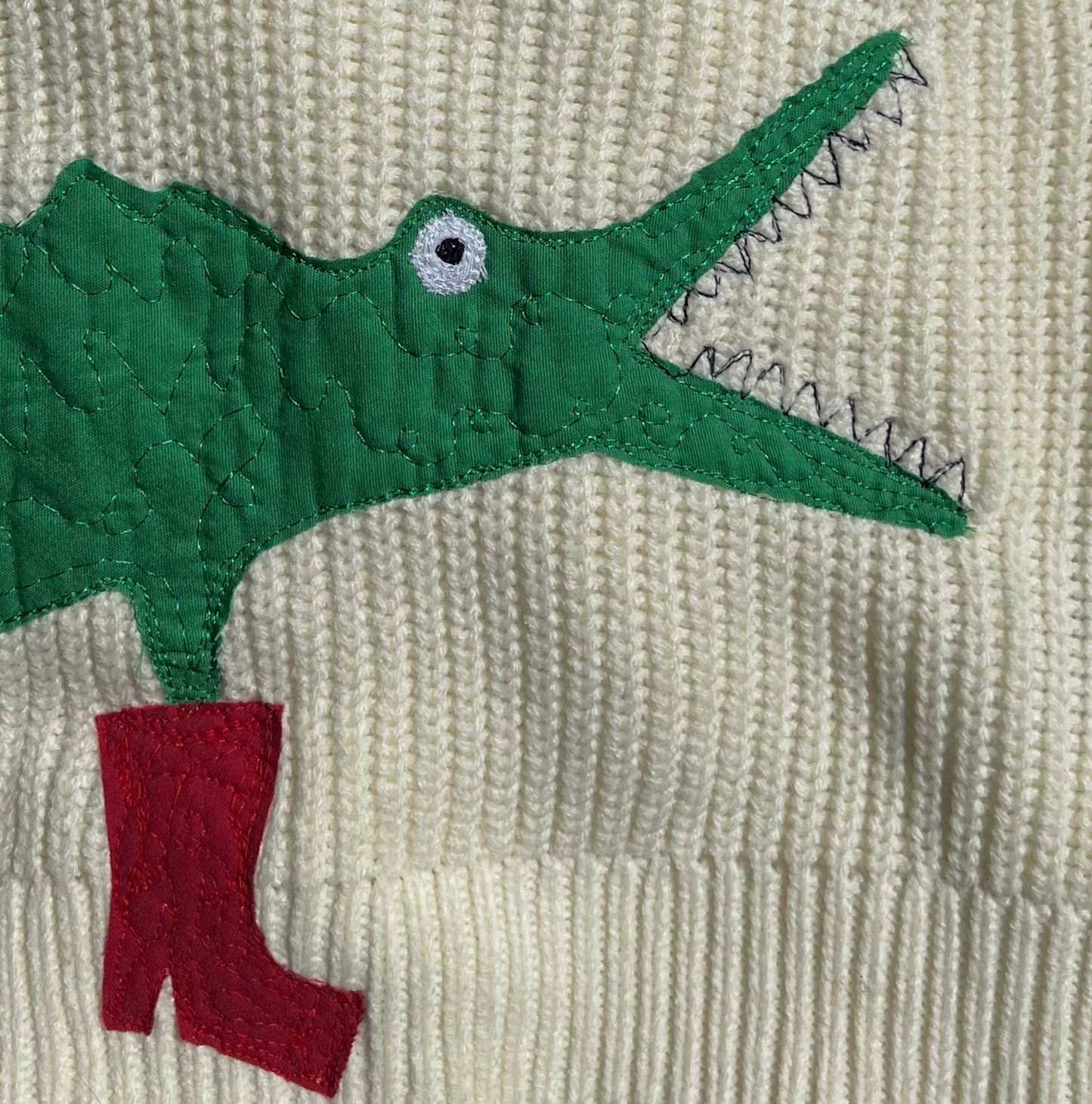 Alligator Sweater vest - Magg's Rags