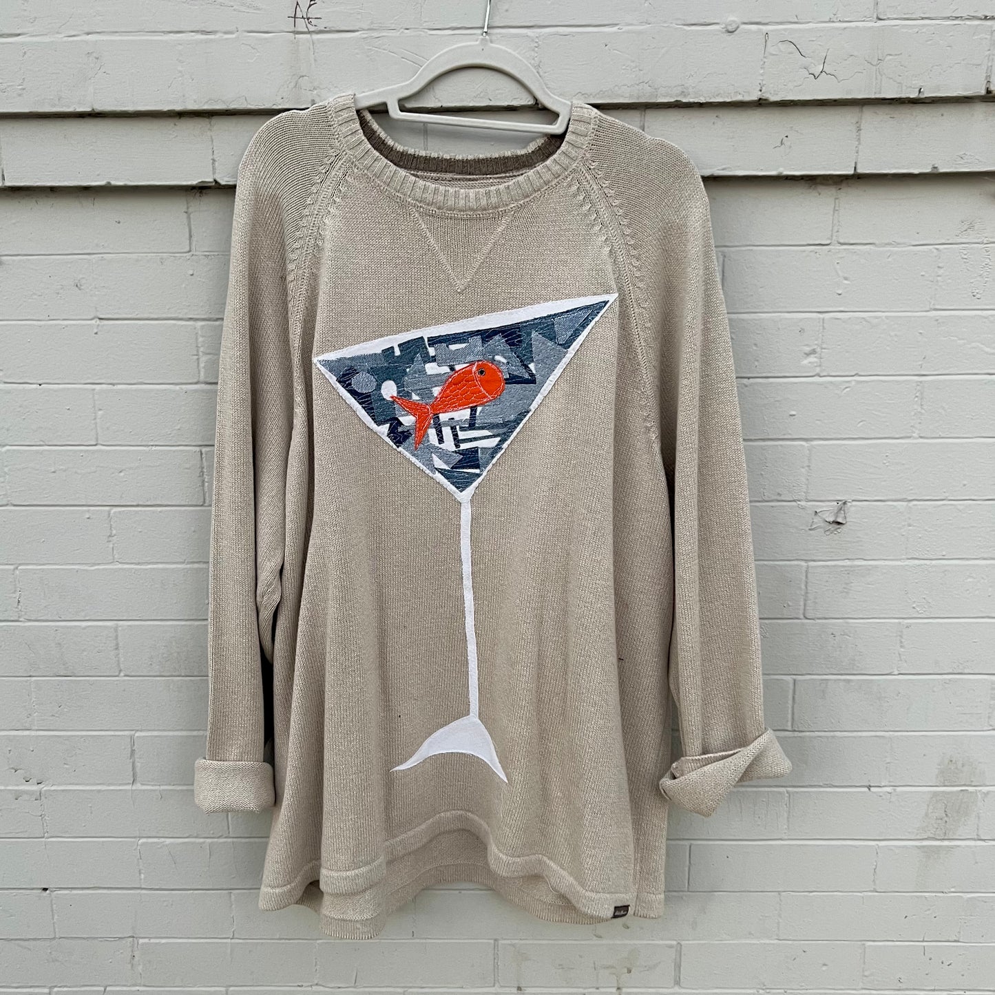 Goldfish-tini Sweater - Magg's Rags