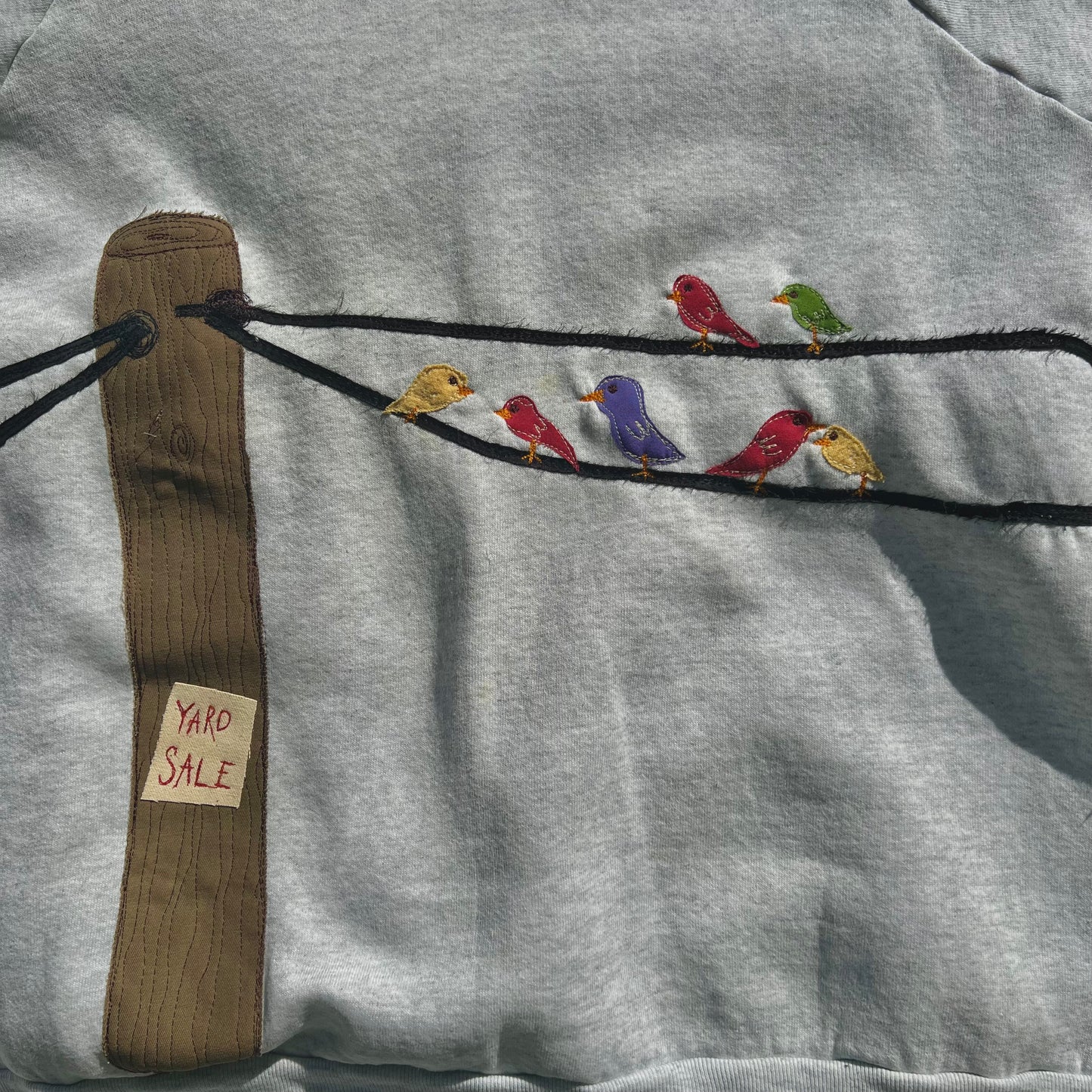 Birds on a wire crew - Magg's Rags