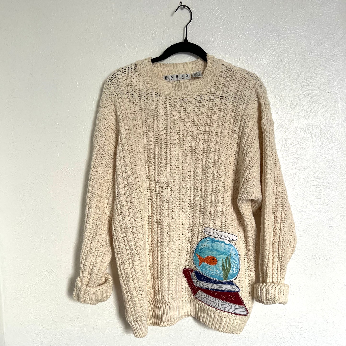 Fishbowl & books sweater