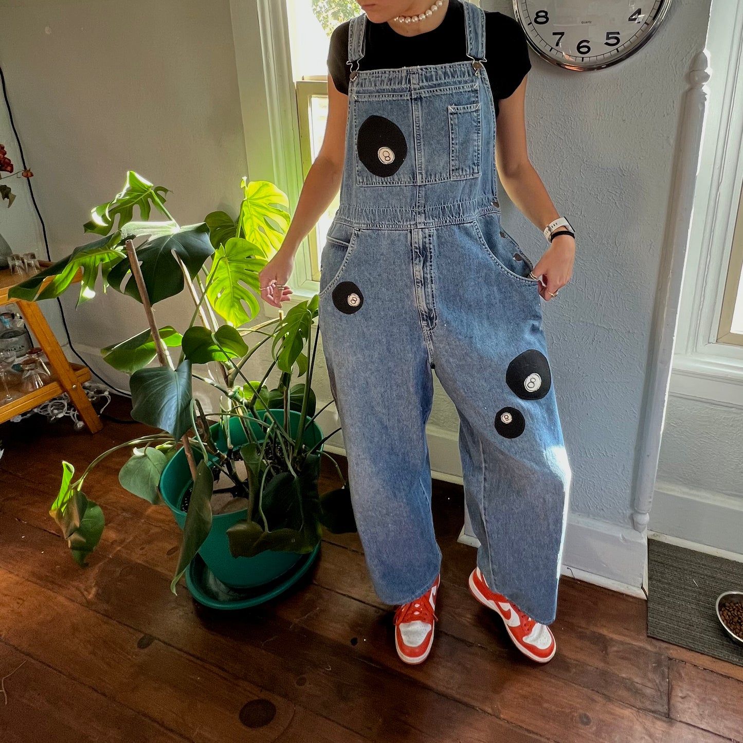 All over 8 ball overalls - Magg's Rags