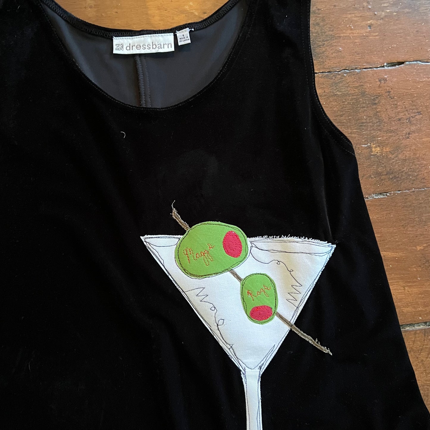 Velvet Martini Dress - Magg's Rags
