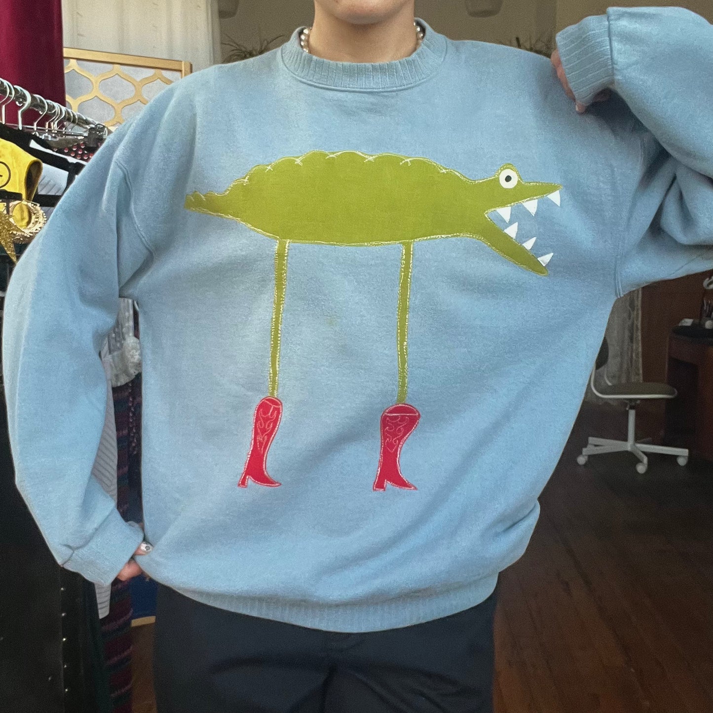 Gator-long-legs crew - Magg's Rags