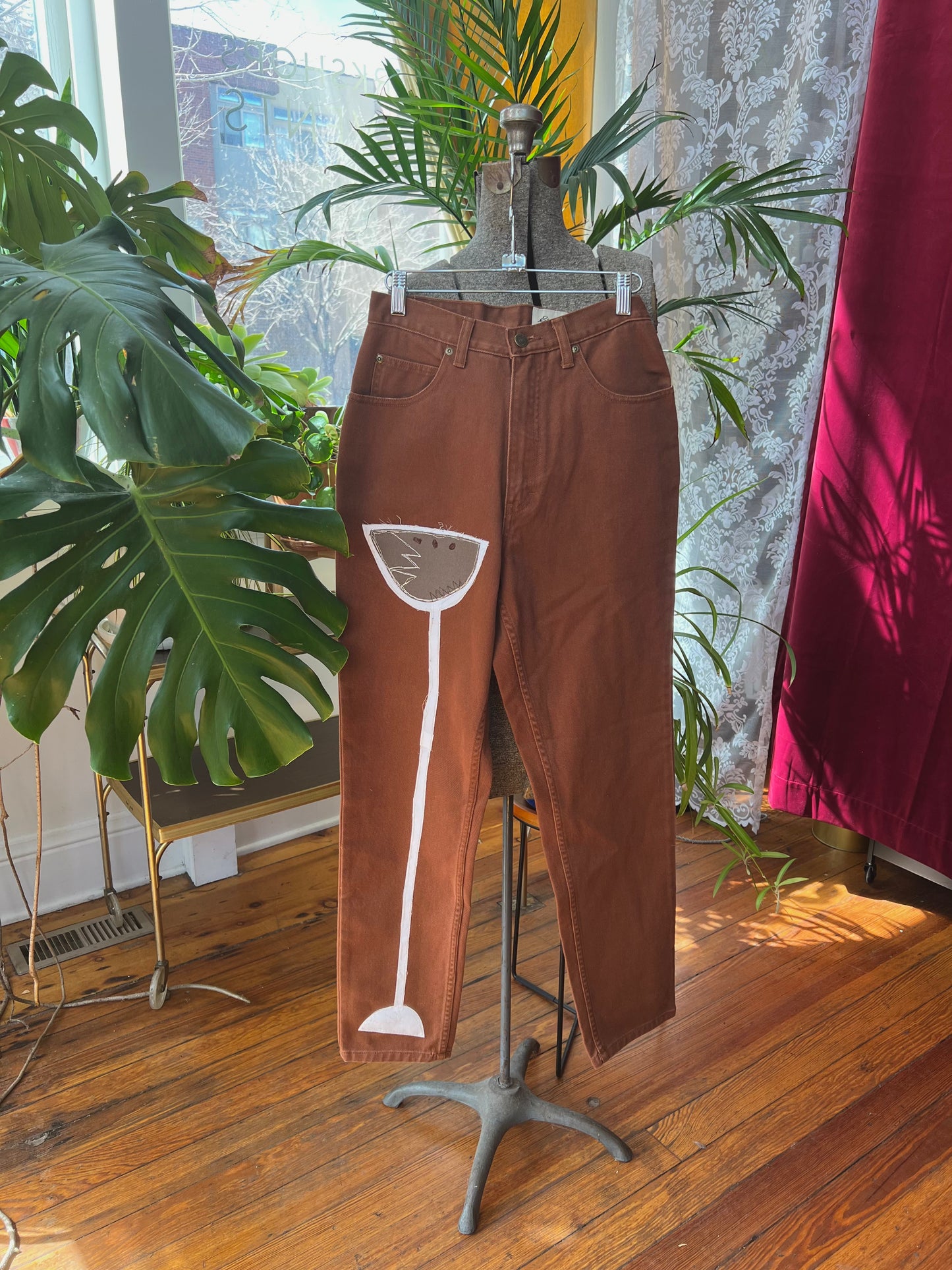 Espresso martini brown trousers