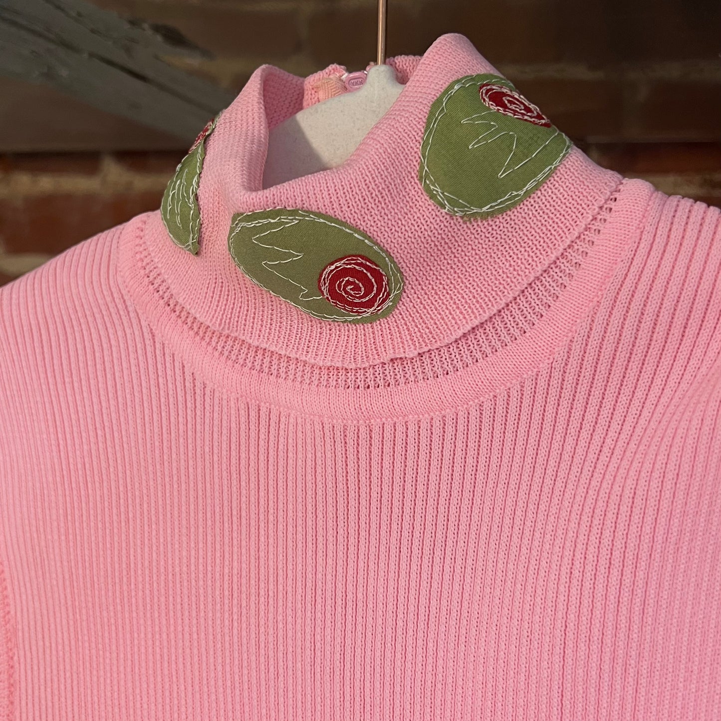 Olive turtleneck tank