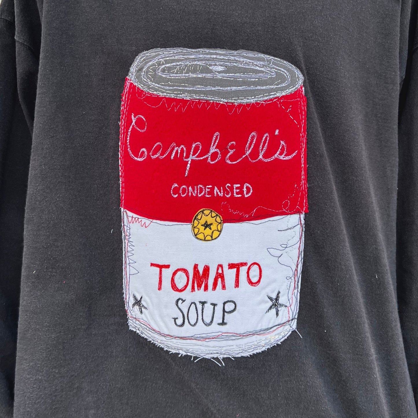 Campbell’s Soup mock neck - Magg's Rags