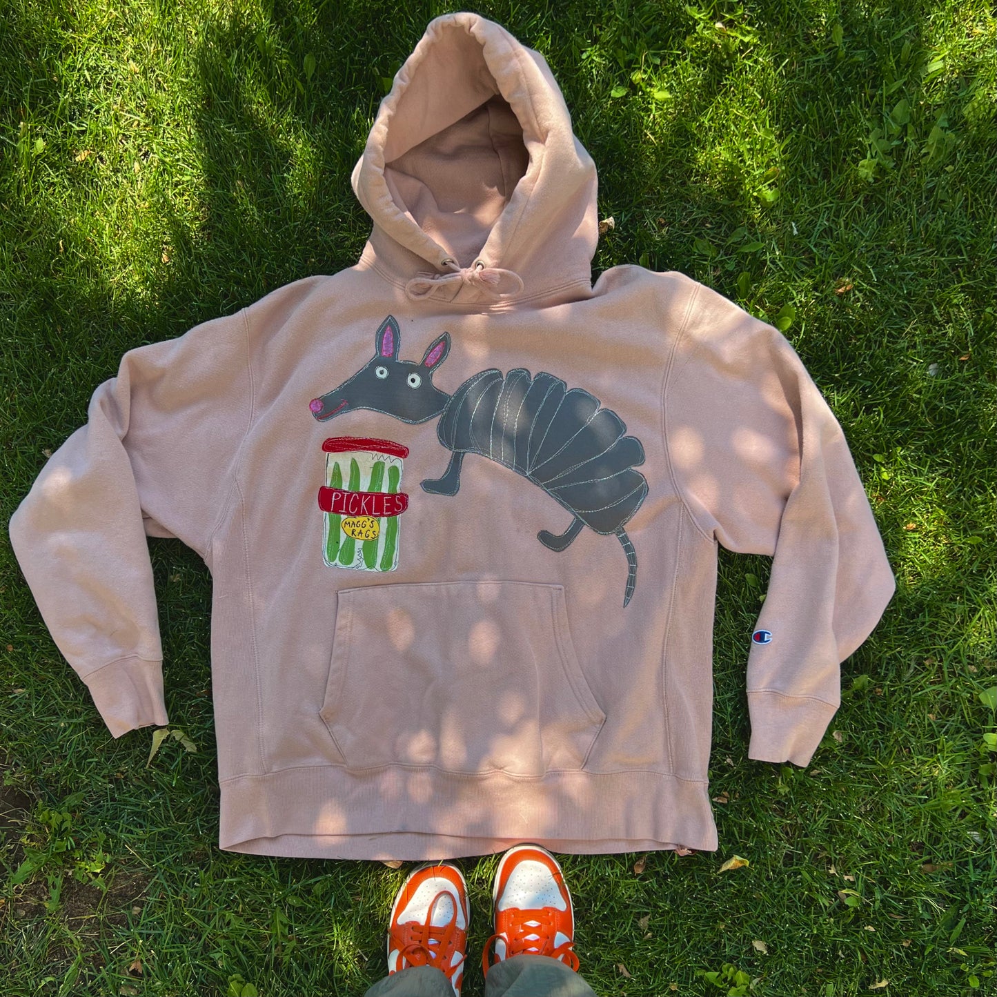 Pickle Armadillo hoodie - Magg's Rags