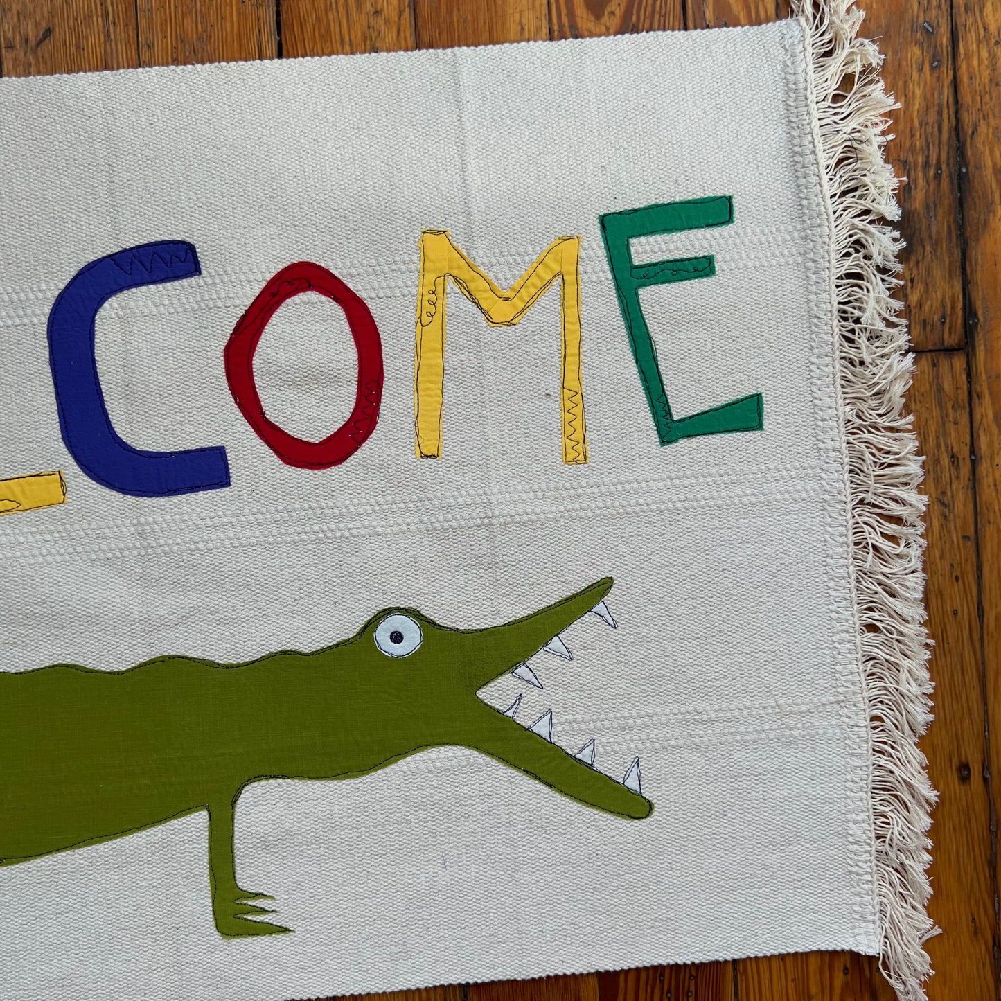 Gator welcome mat - Magg's Rags