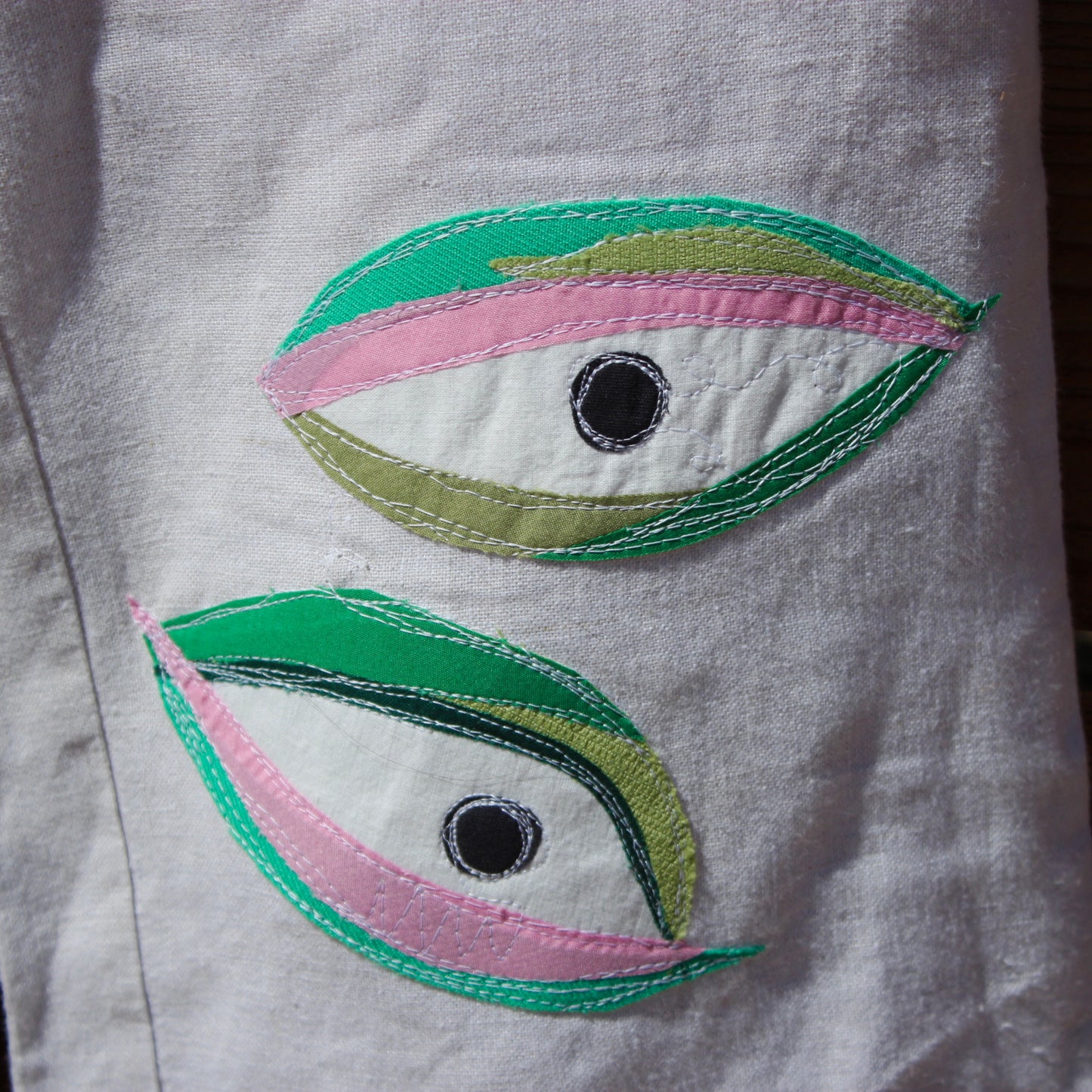 Linen eyeball set