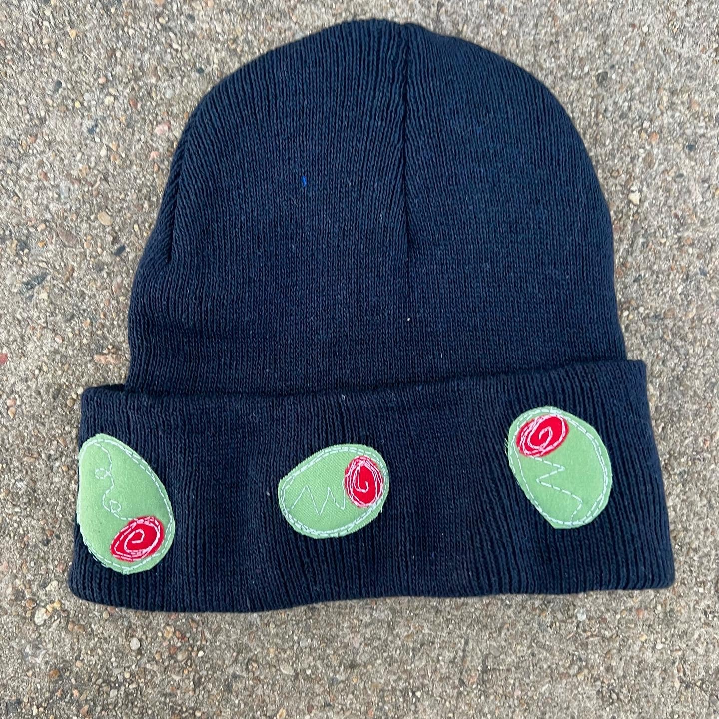 Olive Beanie - Magg's Rags
