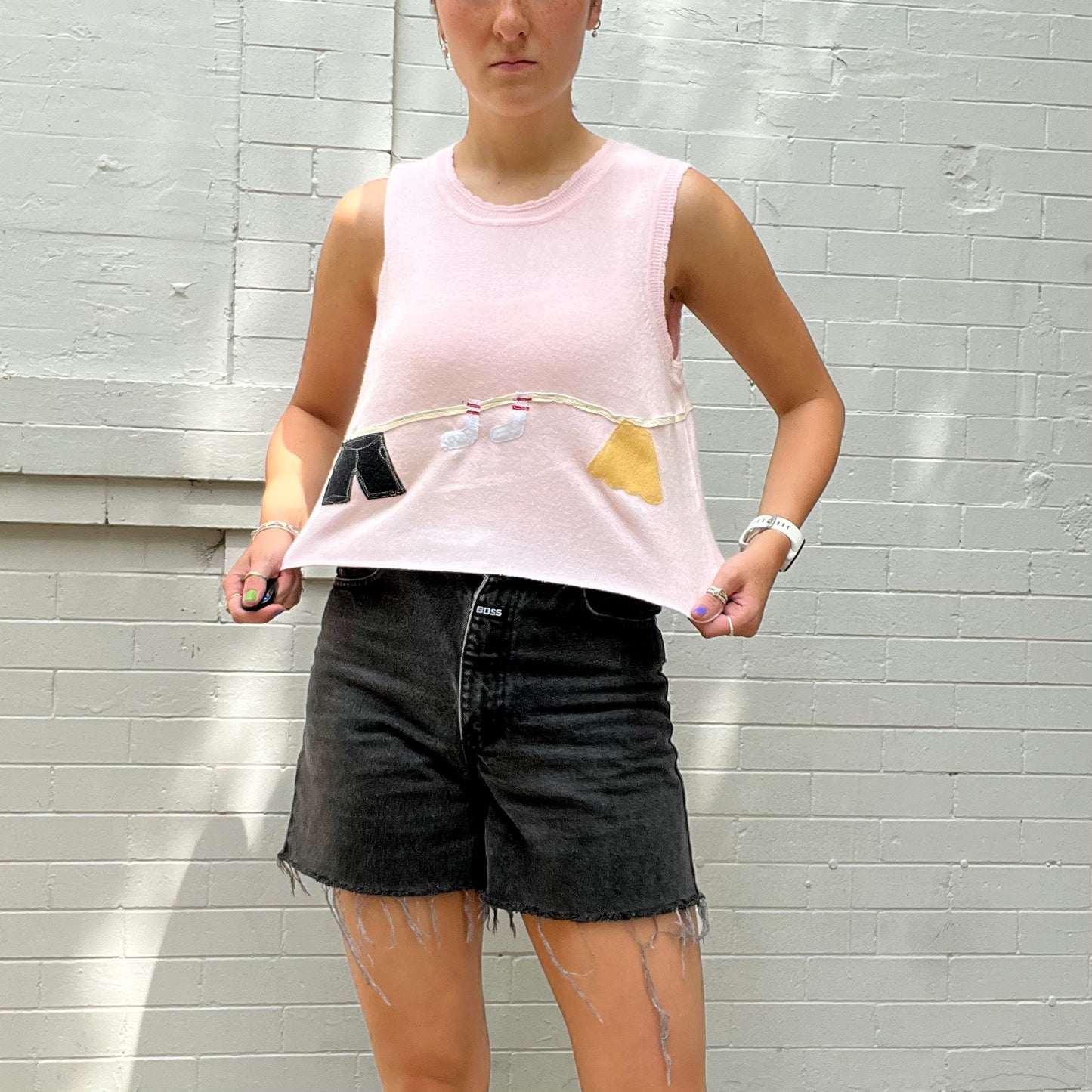 Clothesline Sweater Vest - Magg's Rags