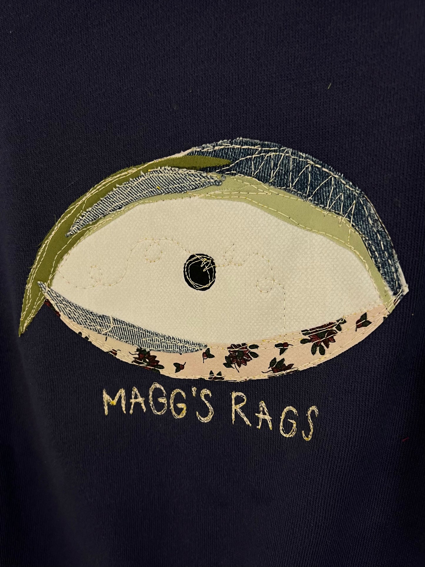 Magg’s rags eyeball graphic crew