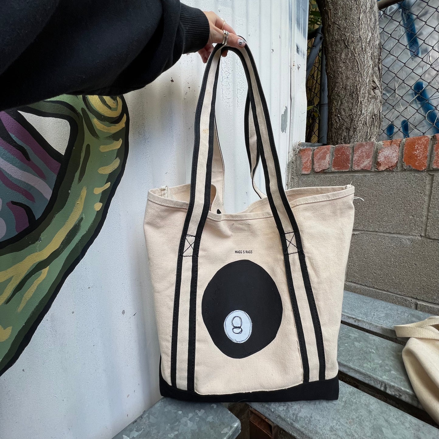8 ball boat tote - Magg's Rags