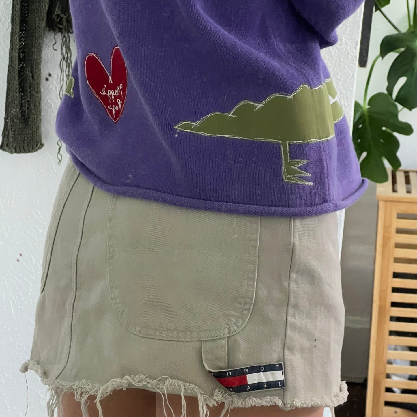 Gator gator heart cardigan