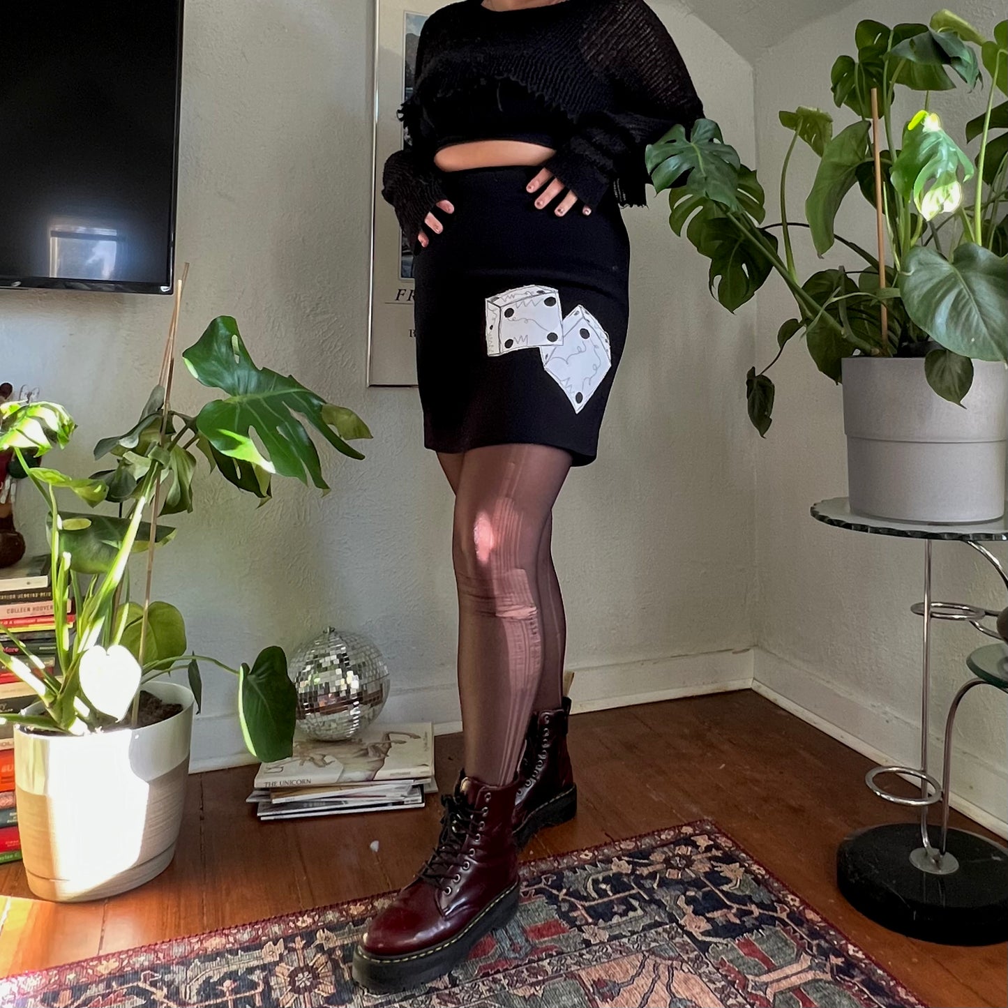 Double Dice Mini Skirt - Magg's Rags