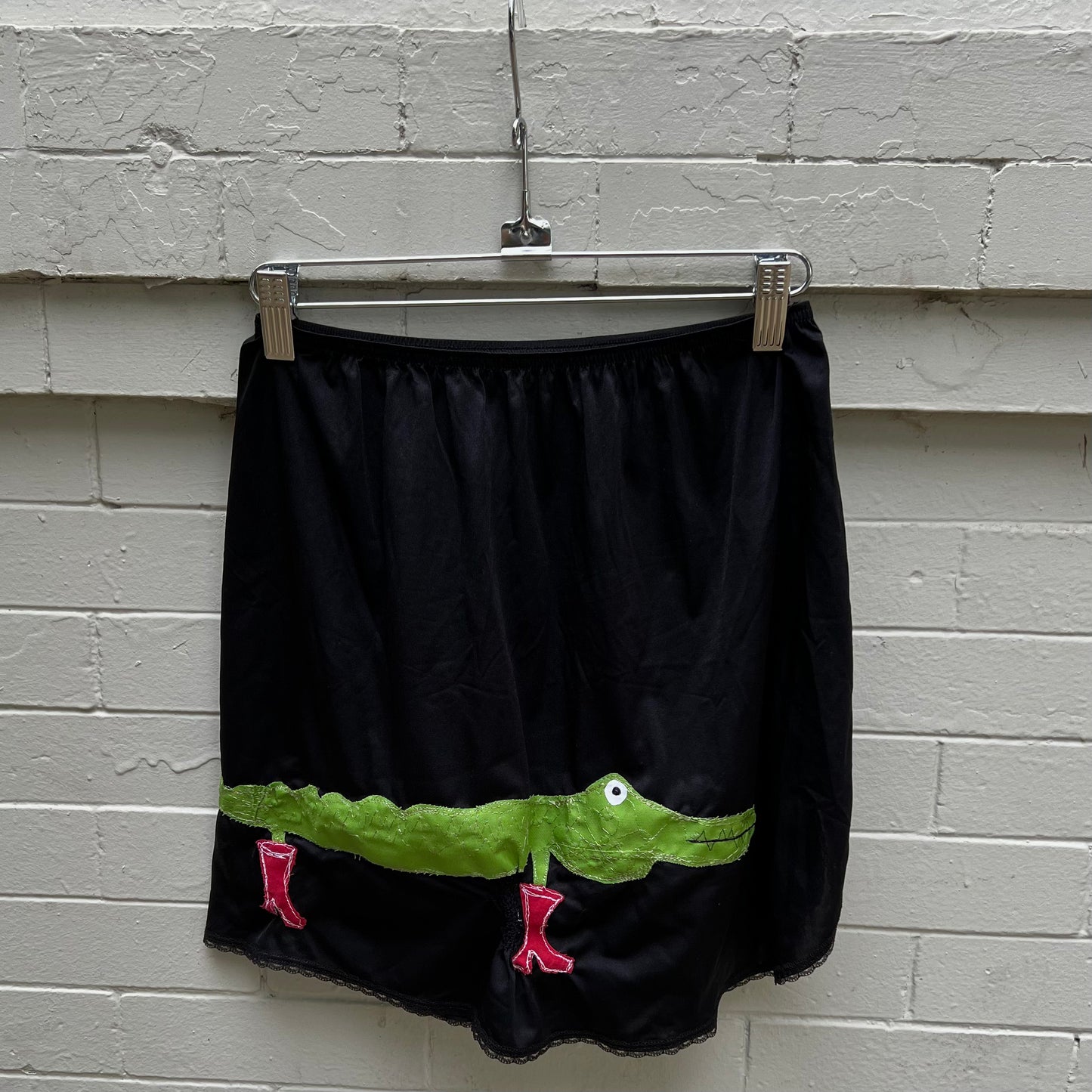 *DAMAGED* alligator mini skirt - Magg's Rags