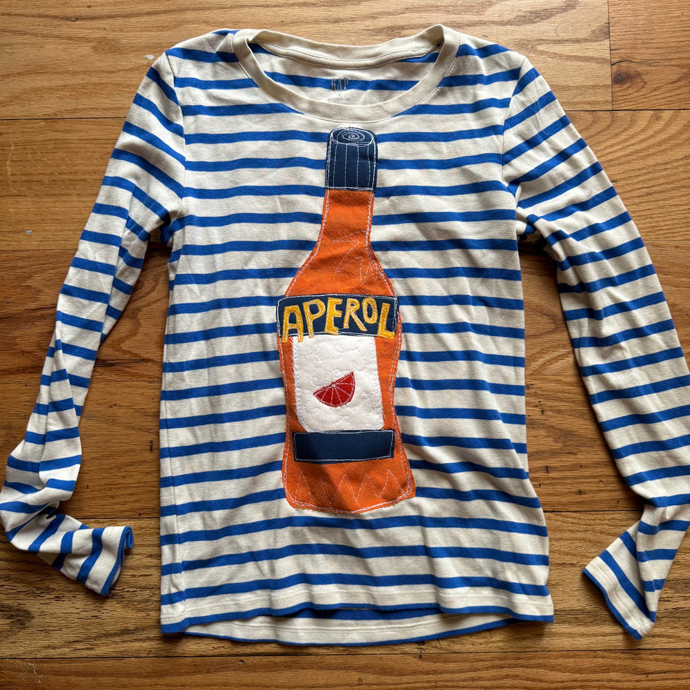 Aperol n’ stripes tee(small)