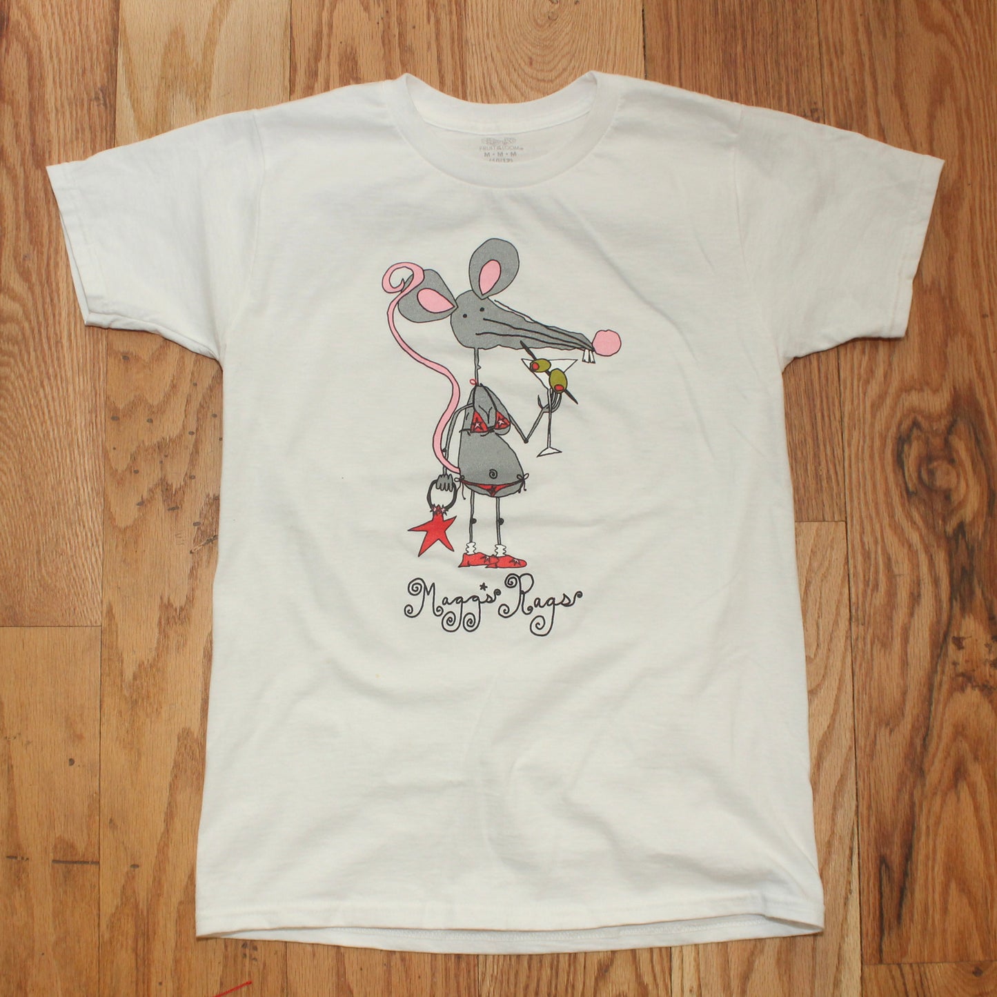 Martini rat front n’ back tee(small)