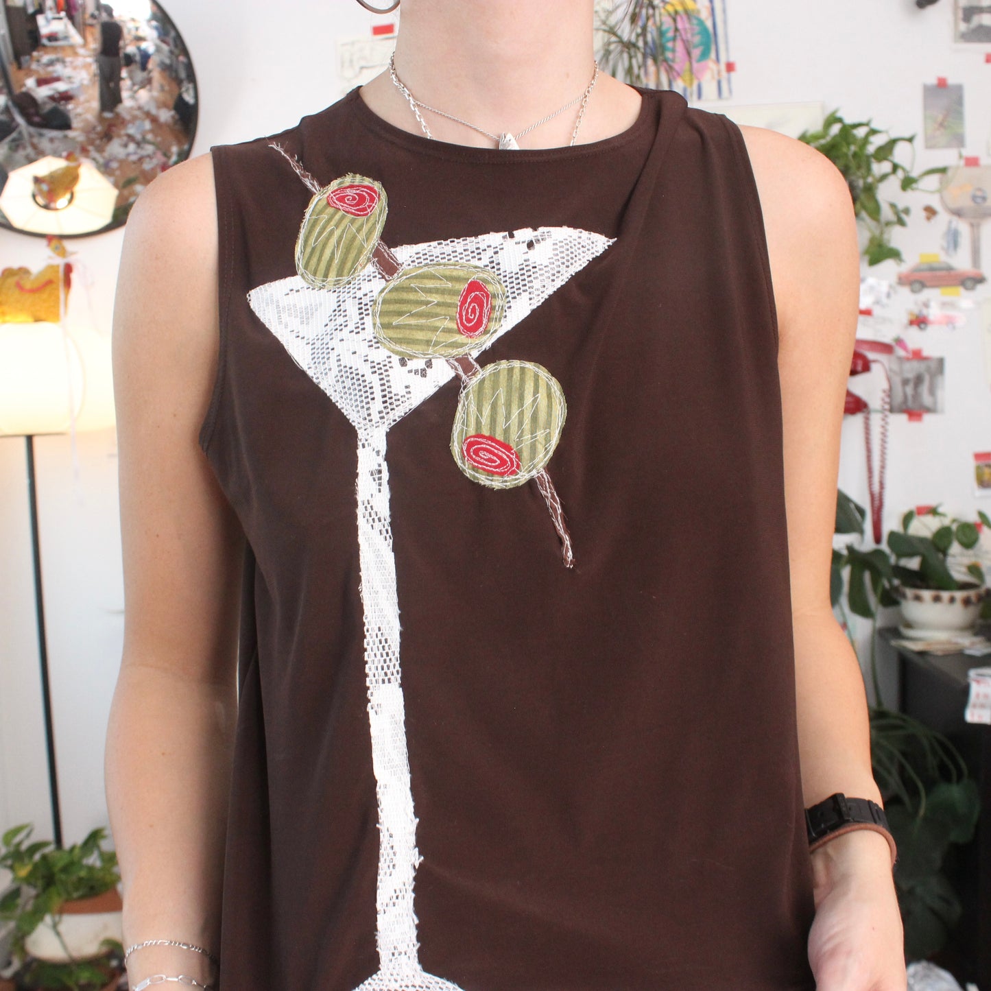 Lacy martini tank(M/L)
