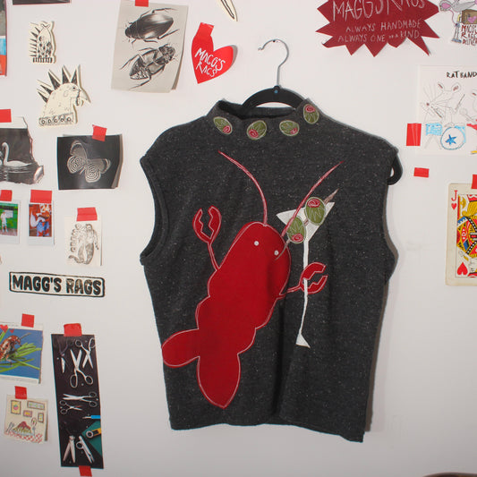 Lobster tini mock neck(large)