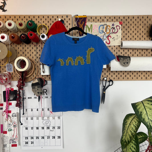 Nessy cashmere sweater tee (medium)