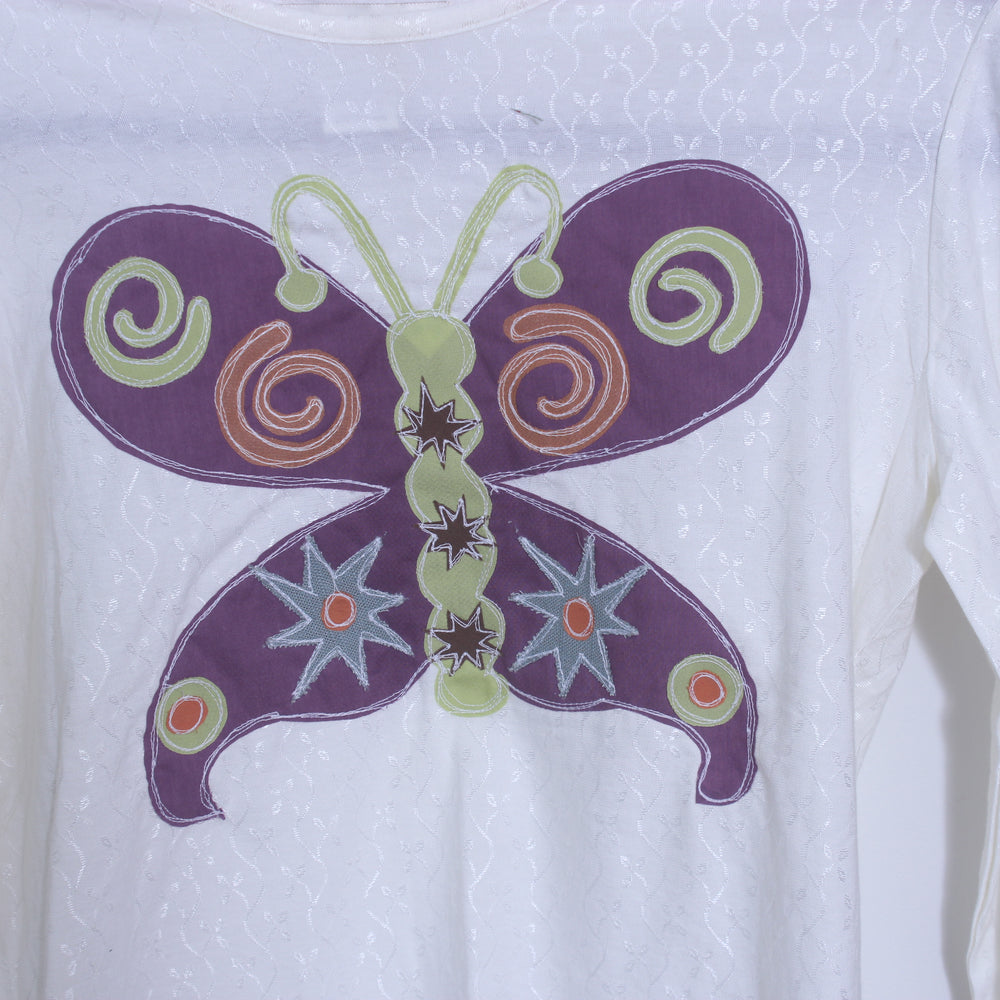 Abstract butterfly tee(medium)