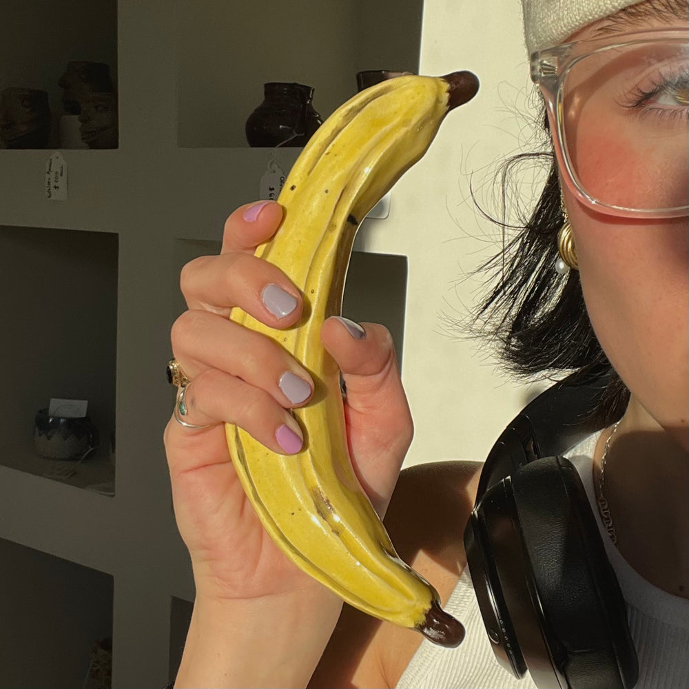 Handmade Ceramic banana