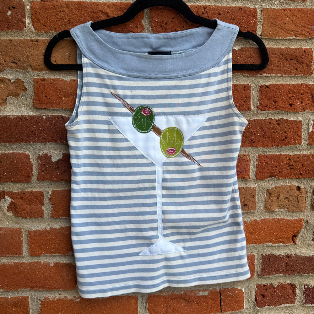 Striped Martini tank(small)