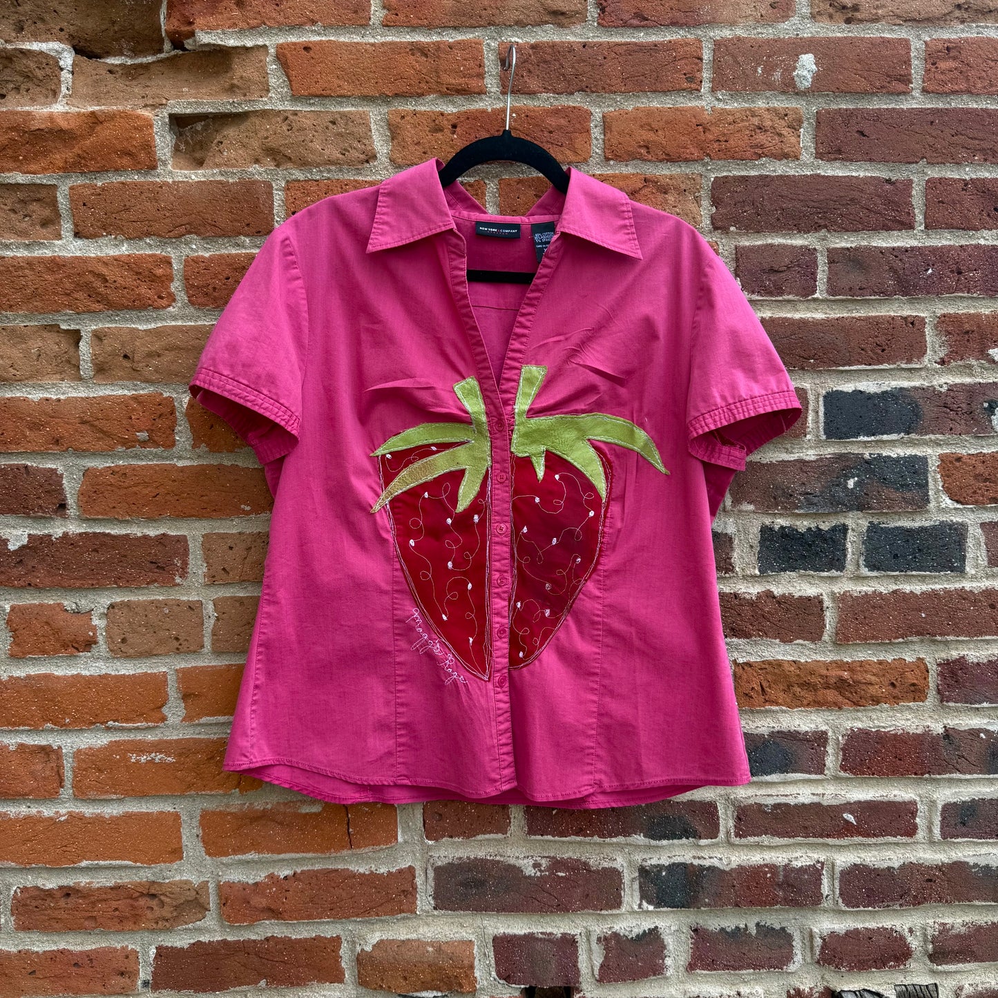 Berry button up(XL)