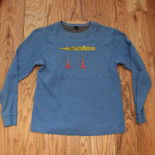 Gator n’ boots waffle tee(medium)