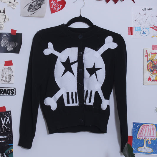Skull n’ bones cardigan(small)