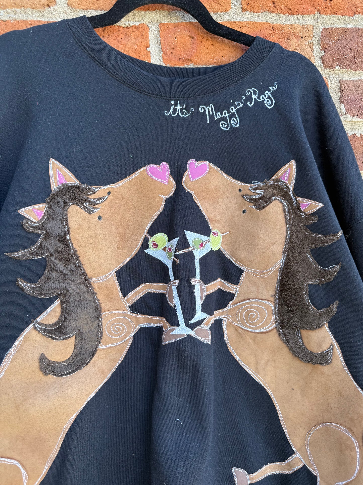 Horse-tini crew(2XL)