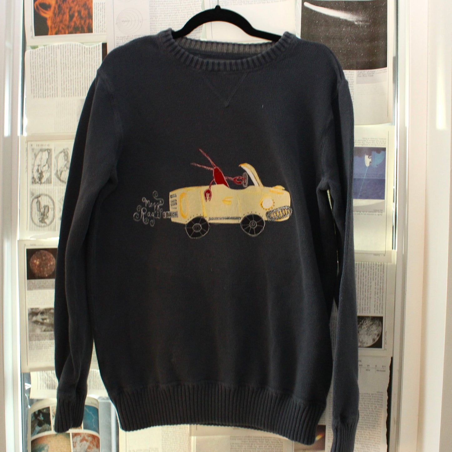 Lobster on the road sweater(XL)