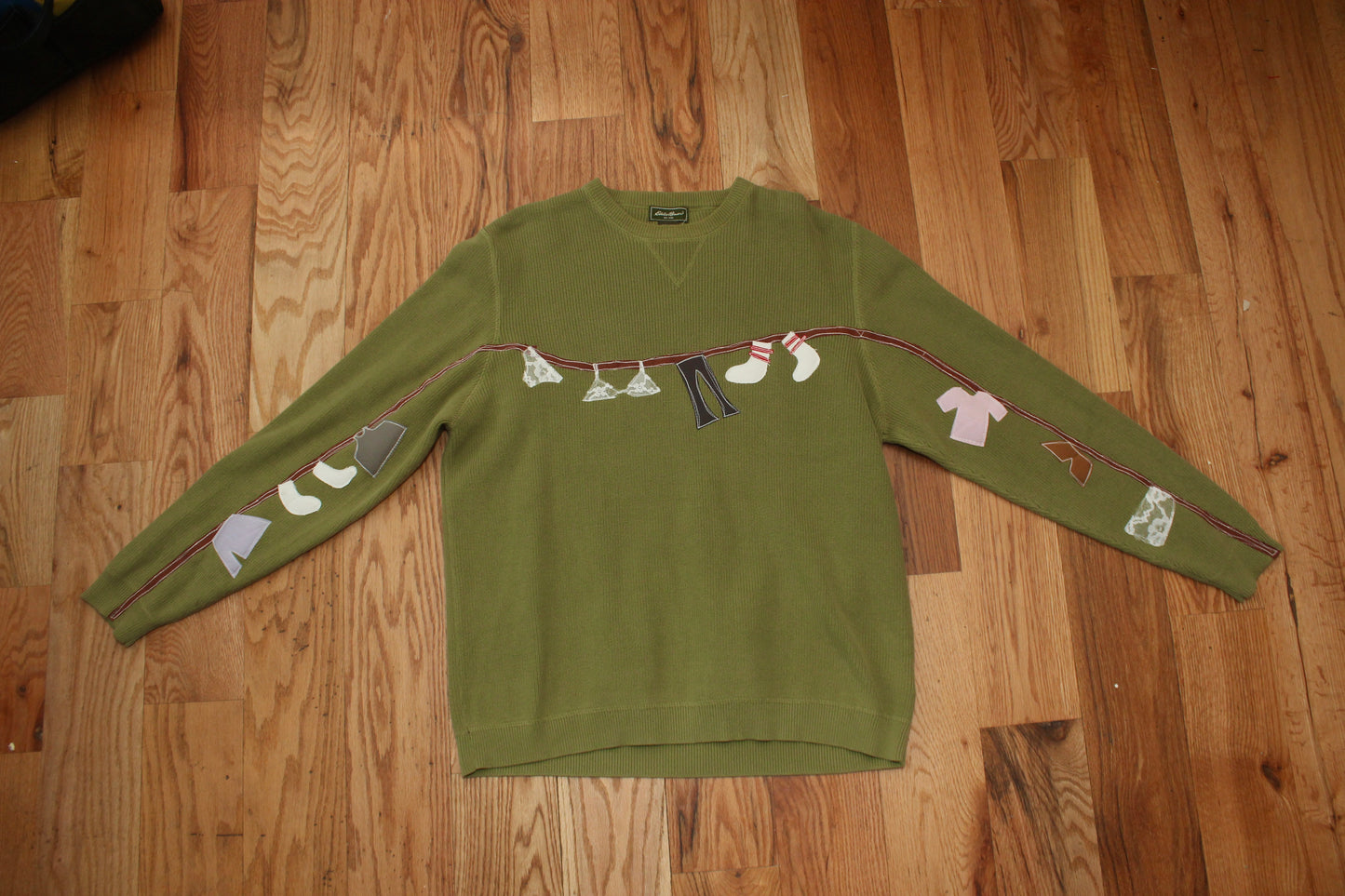 Clothesline sweater(XXL)