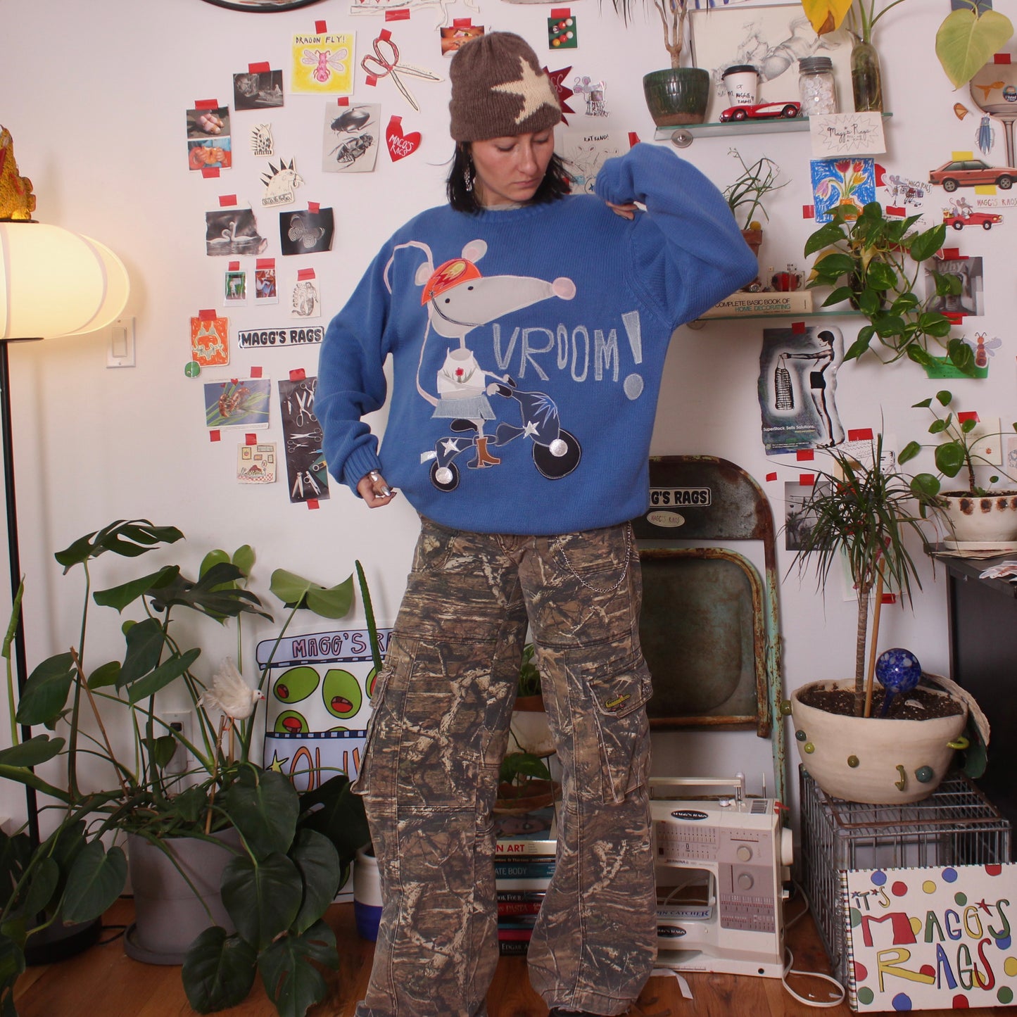 VROOM rat bike sweater(XXL)