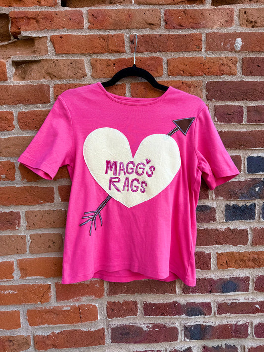 Magg’s Rags heart n’ arrow tee(large)