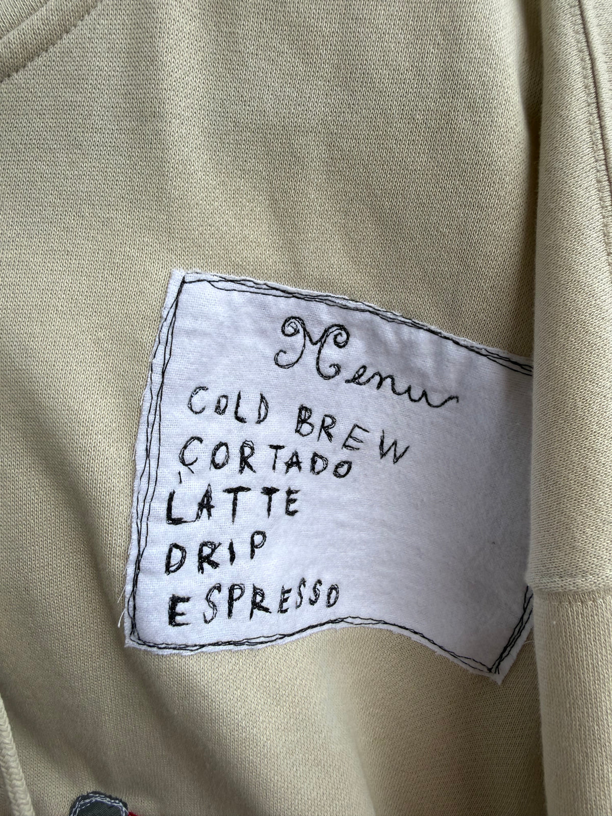 Around the cafe zip up(L/XL)