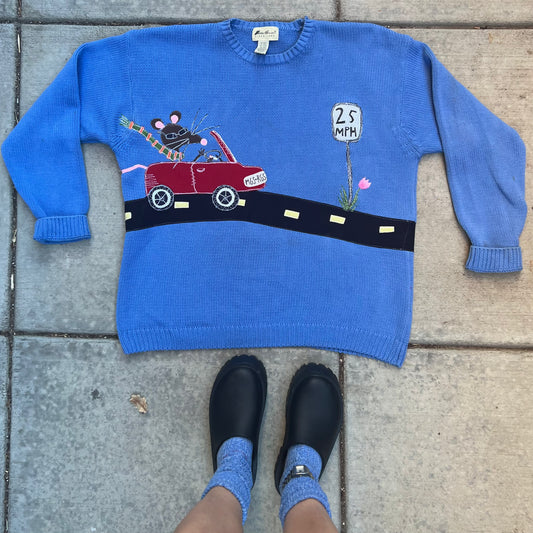 Rat on the run! Sweater (XXL)