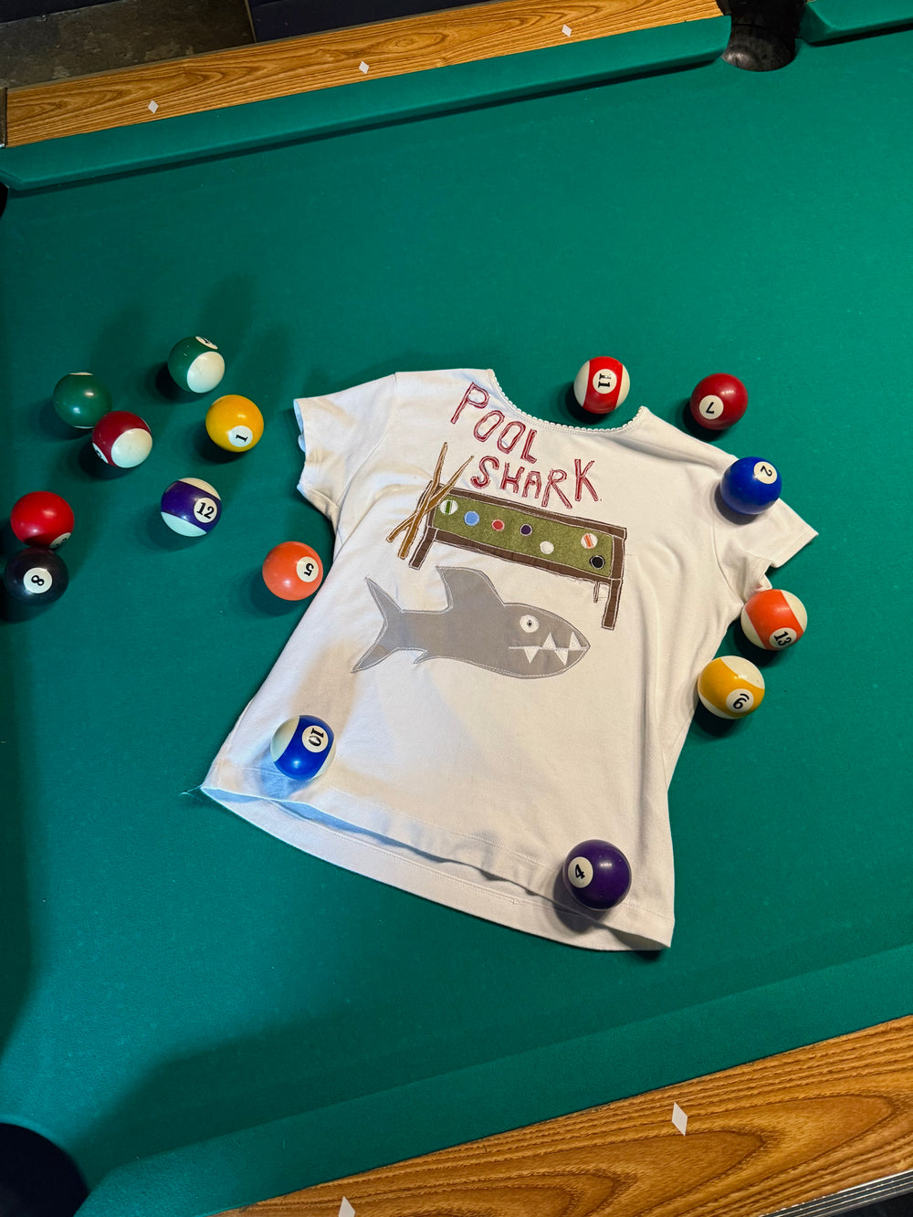 Pool shark baby tee(small)