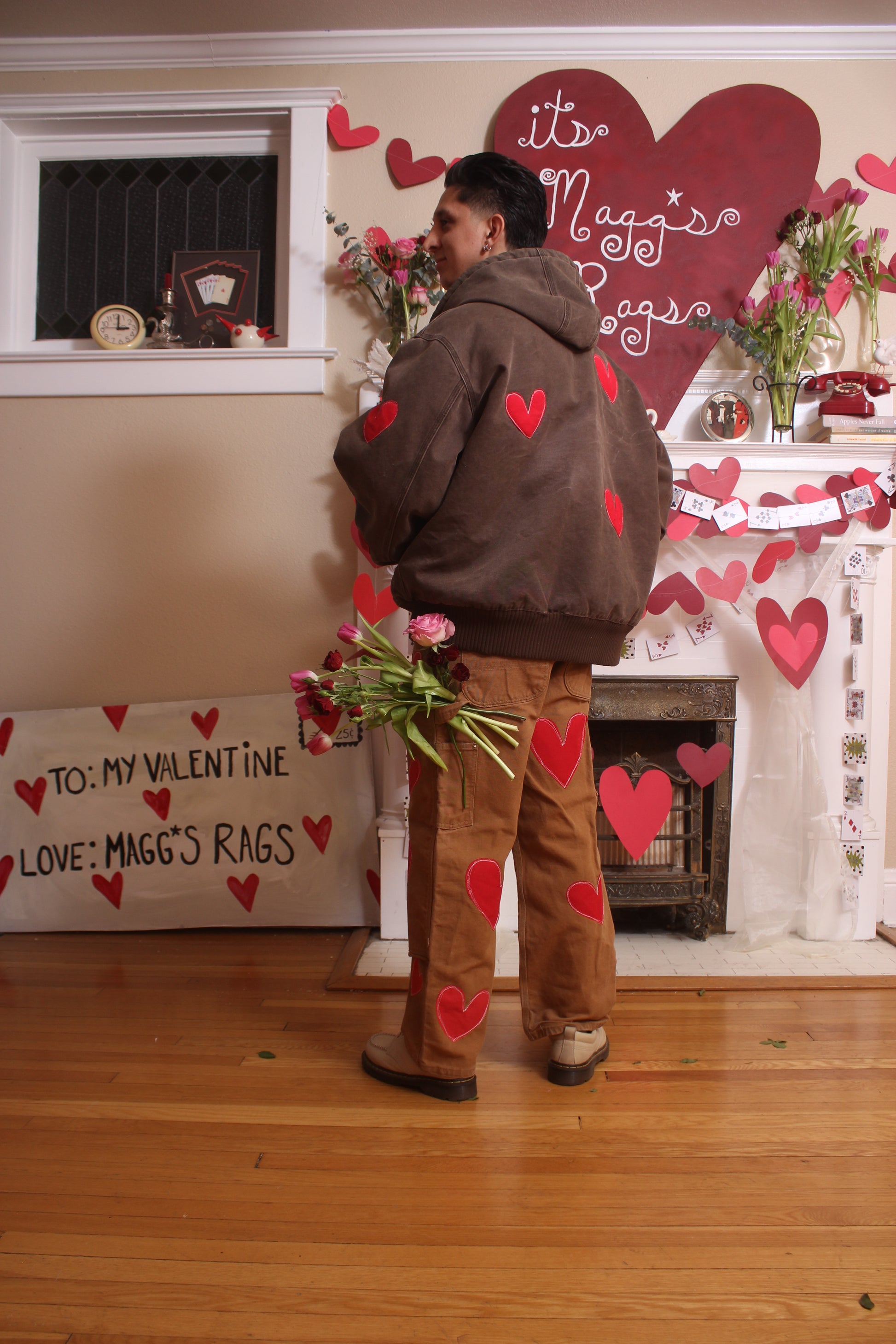Car-heart double knee pants(36x30) - Magg's Rags 